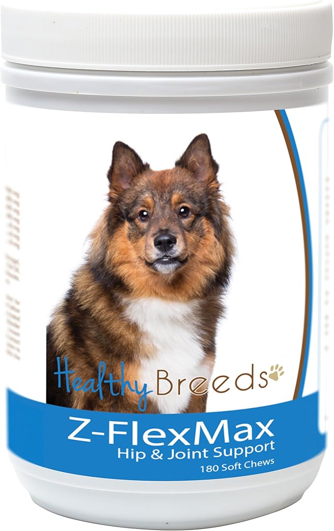 Healthy Breeds Eurasier Z-Flex Max Dog Hip and Joint Support 180 Count