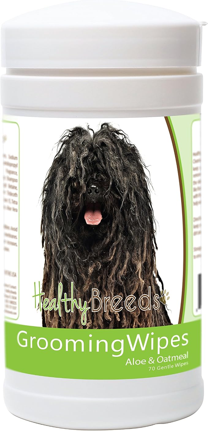 Healthy Breeds Pulik Grooming Wipes 70 Count