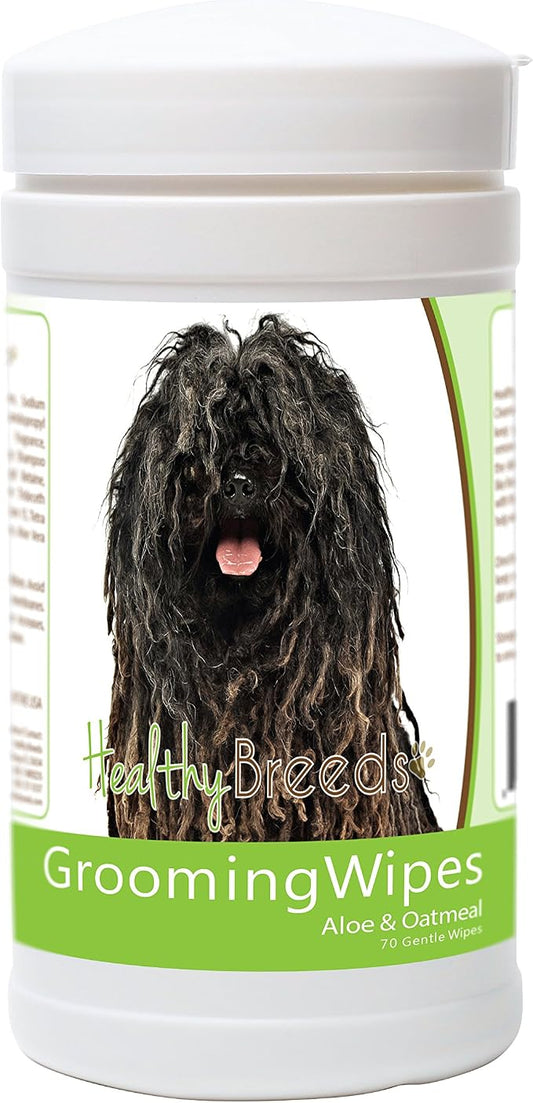 Healthy Breeds Pulik Grooming Wipes 70 Count