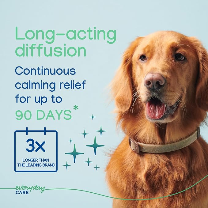 Virbac ZENIDOG® Long-Acting Collar for Dogs | Calming Pheromone Collar for Stress Relief, Medium/Large Dog - Lasts up to 3 Months