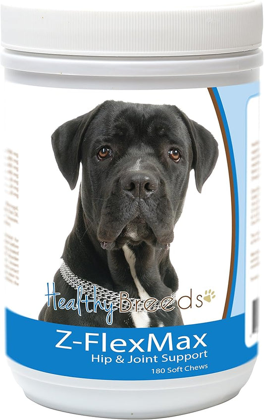Healthy Breeds Cane Corso Z-Flex Max Dog Hip and Joint Support 180 Count
