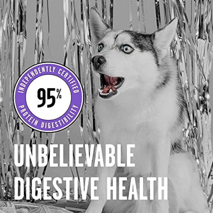 BIXBI Liberty Freeze-Dried Dog Food Topper & Treats, Lamb – 97% Meat & Organs, No Refrigeration – USA Made, 26 oz