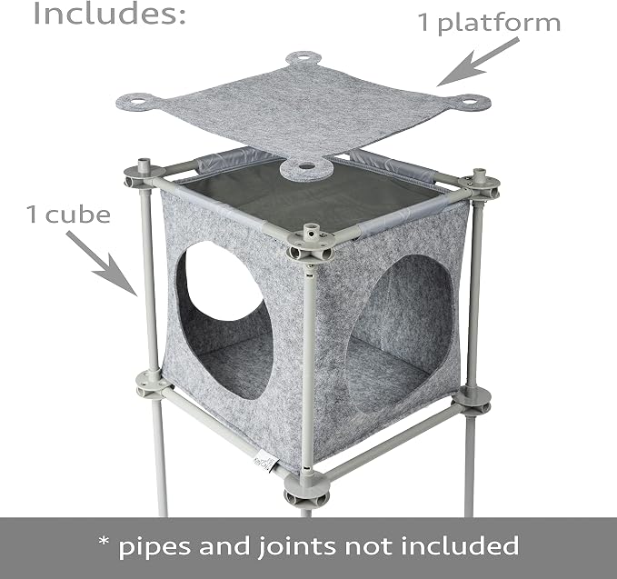 Kitty City 2.0 Cube and Platform Replacement