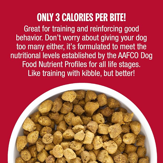 Muenster Freeze Dried Beef Bites - Dog Food, Treat, Mixer or Topper (5oz) - Grain-Free