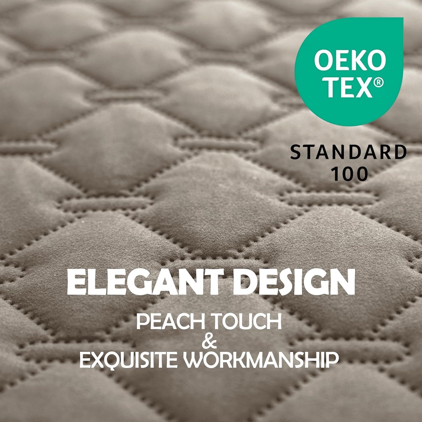 gogobunny 100% Double Sided Waterproof Dog Blanket Soft Pet Bed Cover Reversible Protect Furniture Couch Sofa Car for Puppy Large Dog Cat (Dark Stone/Light Stone, 30x90 Inch (Pack of 1))