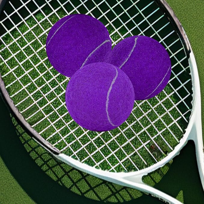 30/40 Pack Training Tennis Balls, Pet Dog Playing Balls, Practice Tennis Balls with Mesh Bag for Transport and Beginner Training