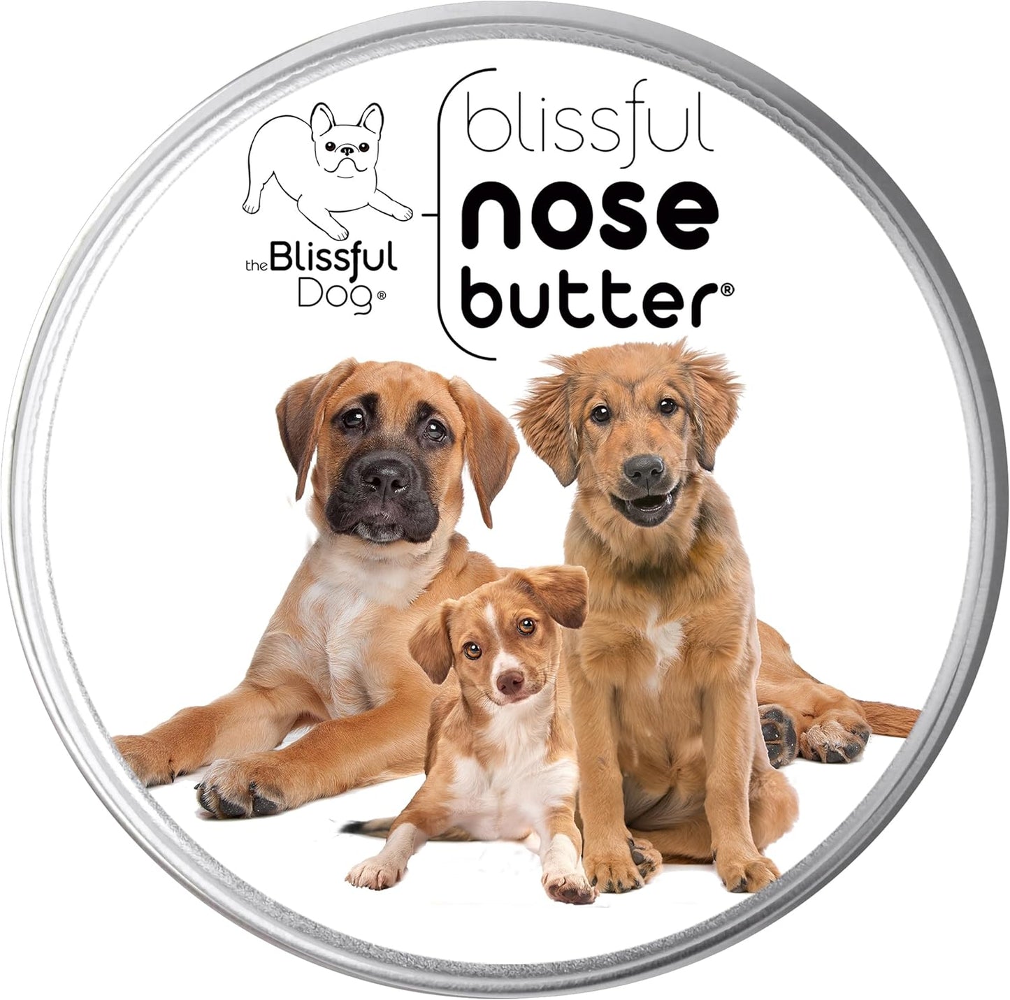 3 Cute Puppies Unscented Nose Butter - Dog Nose Butter, 4 Ounce