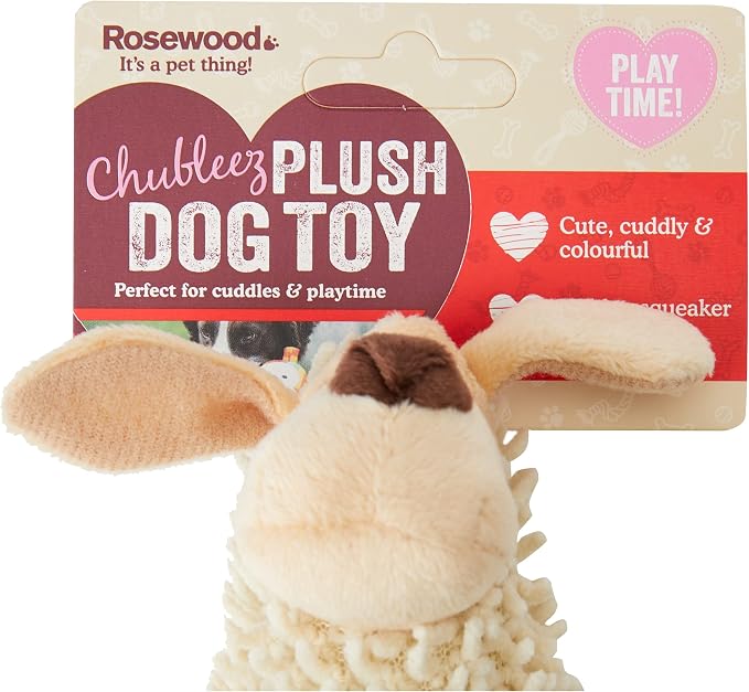 Chubleez Small Noodle Buddy Dog Dog Plush Toy