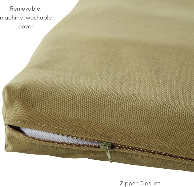 Happy Hounds Cooper Deluxe Reversible Crate Pad - Large - Moss