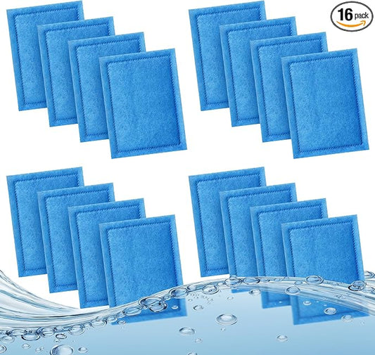 16 Pack Aquarium Filter Cartridge for Marineland Rite-Size B & for Aqua-Tech EZ-Change #2, Fish Tank Filters for Aqua-Teach 10-20 Power Filter and for Marineland Penguin PRO Power Filters 100/125/175