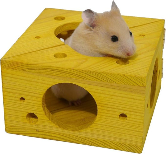 Rosewood Boredom Breaker Small Animal Activity Toy Sleep-n-Play Cheese