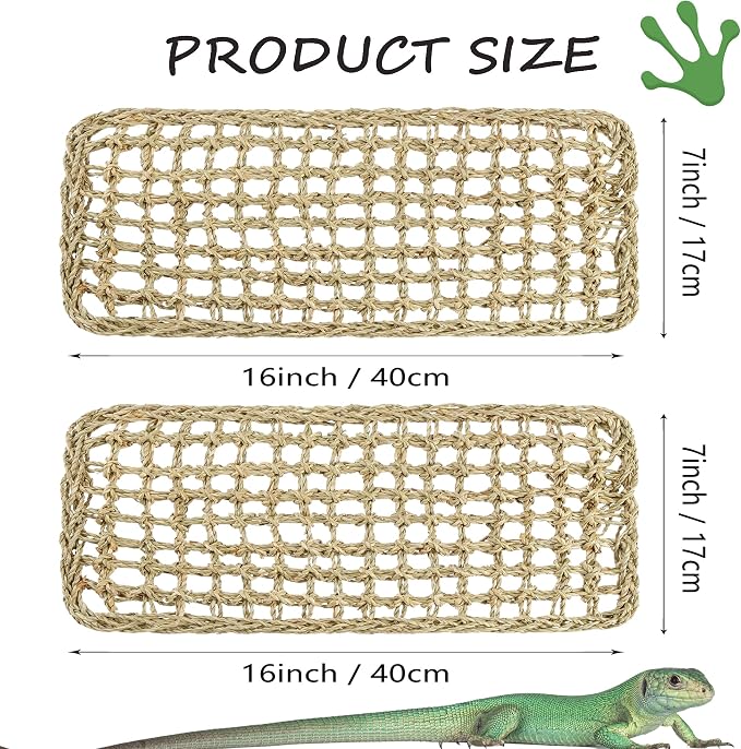 Bearded Dragon Hammock Reptile Lounger for Chameleon, Lizards, Geckos, Snakes, Lguana Reptiles, Tortoises Reptile & Amphibian Habitat Décor