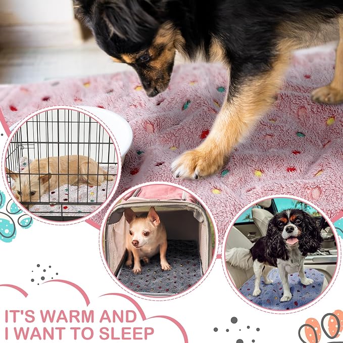 Tudomro 8 Pcs Absorbent Guinea Pig Blankets Washable Small Animal Fleece Bedding Cage Liners Reusable Pet Sleep Mat Pad Cover for Ferret Chinchilla Furniture Protection(Dot,47 x 24 Inch)