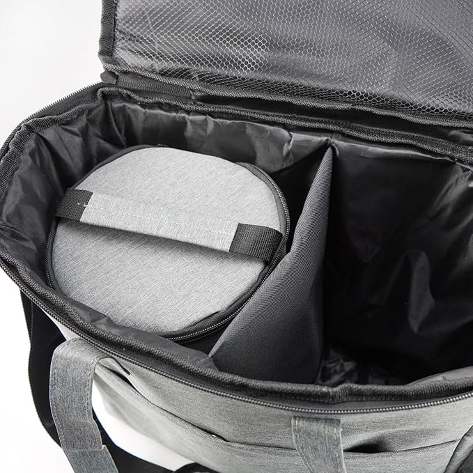 Dog Travel Bag,Multi-Function Pockets Airline Approved Tote Organizer,Food Container Bag and Collapsible Bowl