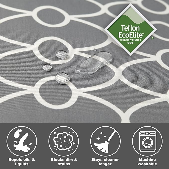 MidWest Homes for Pets Orthoperdic Egg-Crate Nesting Pet Bed w/Teflon Fabric Protector, XL Gray