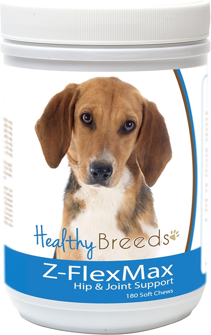 Healthy Breeds Harrier Z-Flex Max Dog Hip and Joint Support 180 Count