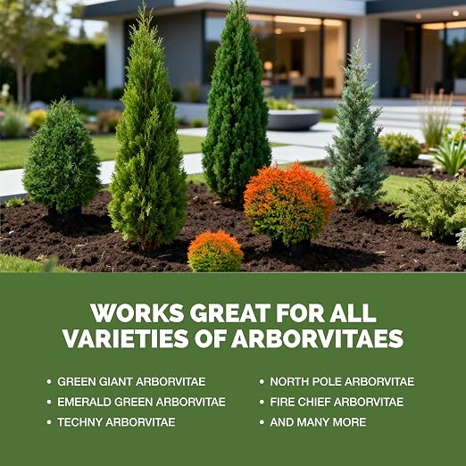 Arborvitae Tree Fertilizer – Liquid Plant Food for Fuller Green Foliage, Faster Growth & Stronger Root Development, 8 oz