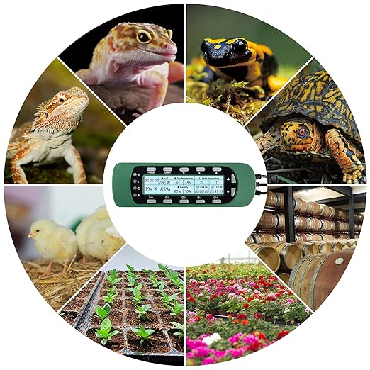 Repti Zoo Digital Reptile Thermometer Hygrometer Controller THC15N