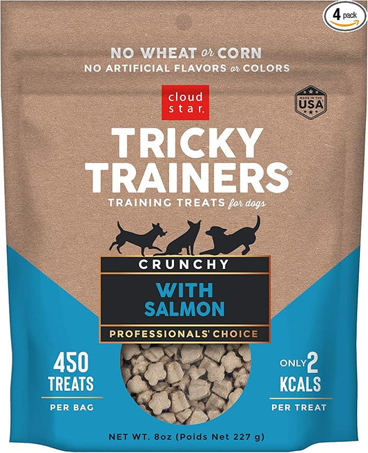 Cloud Star Crunchy Tricky Trainers, Salmon, 8-Ounce (Pack Of 4)