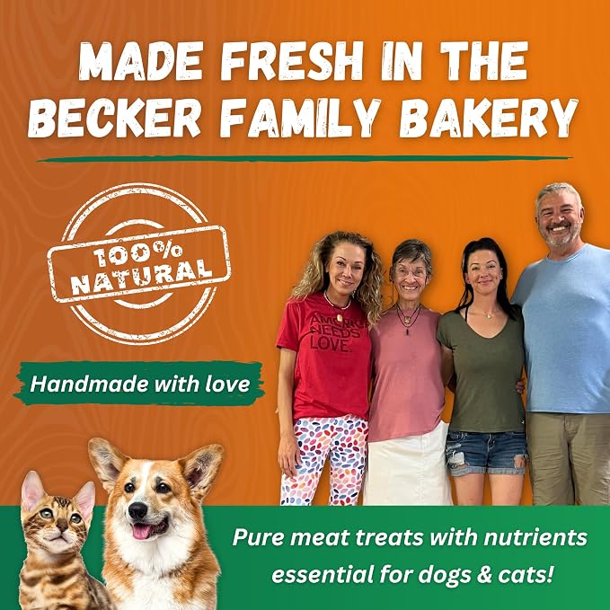 Dr. Becker's Veggie Bites | Made from Fresh Vegetables | Grain Free Liver Training Treats for Dogs & Cats, 4 oz