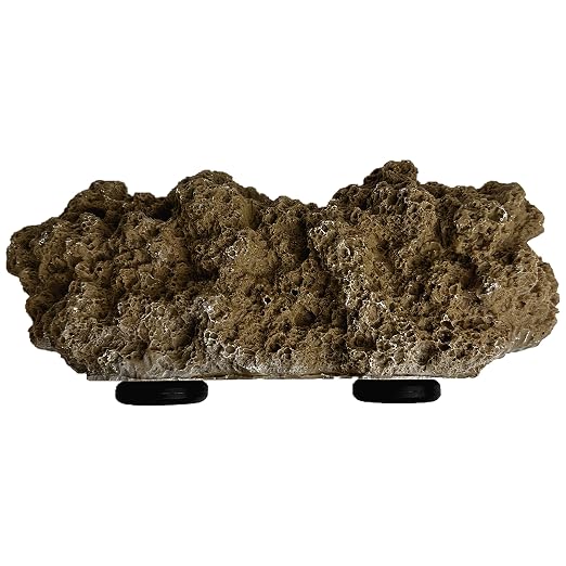 Magnetic Reef Rock Frag Rack Floating Rock Strong Magnets for 1/2" Glass (Brown)