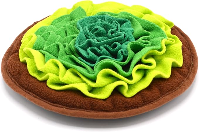 Oxbow Enriched Life Lettuce Forage Mat, Foraging Mat for Rabbits, Guinea Pigs, and Hamsters, Promotes Mental Stimulation and Foraging, Safe Enrichment Accessory, Small Pet Food Puzzle