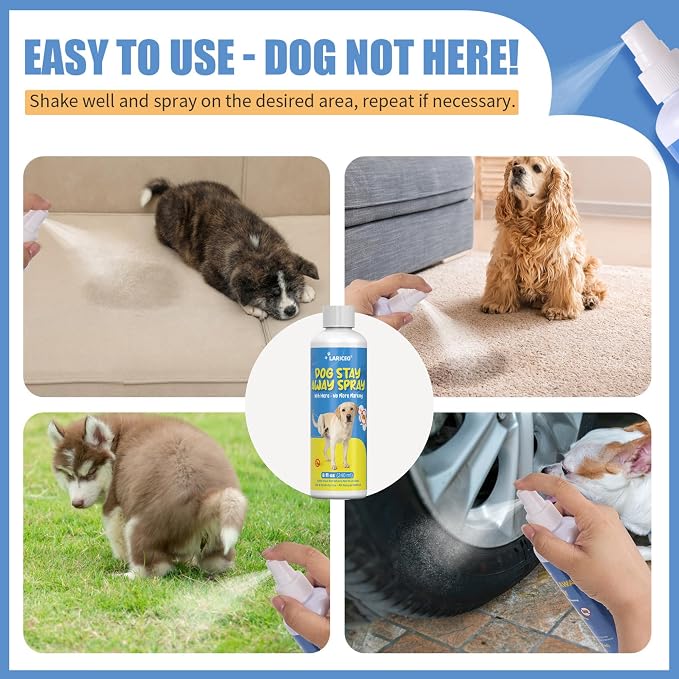 8 Oz Pet No More Marking for Indoors & Outdoor Use - Safe for Pets and Family - Dog-Friendly Spray to Curb Indoor Marking and Maintain a Clean Home