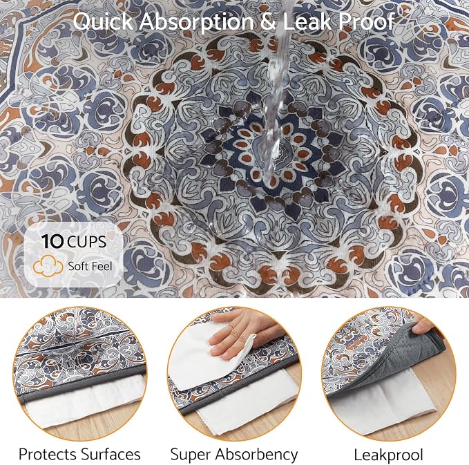 Washable Pee Pads for Dogs, 2 Pack, Reusable Dog Pee Pads,Washable Puppy Training Pads with Leakproof Design, Odor Lock Technology & Soft Surface, Perfect for Indoor, Outdoor & Travel Needs