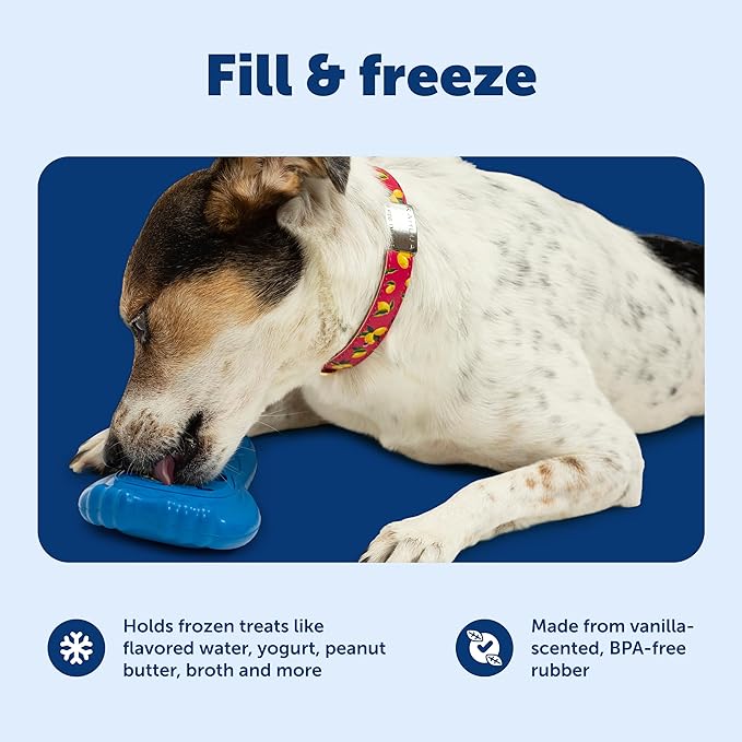 PetSafe Chilly Penguin - Freezable Dog Toy for Medium and Large Dogs - Fill and Freeze - Frozen Dog Toy to Fill with Treats - Interactive Pet Puzzle for Boredom or Separation Anxiety, ML