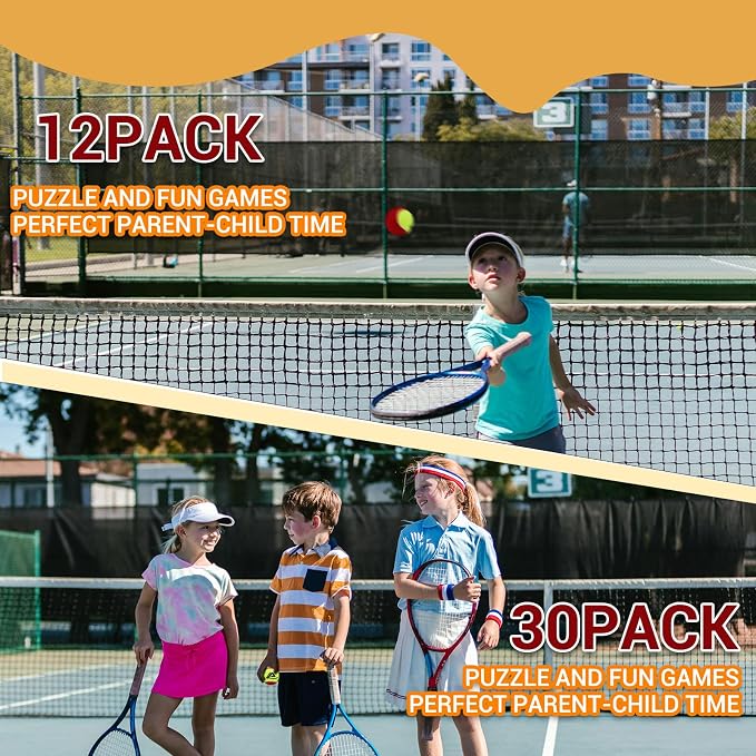 AMA SPORT Tennis Balls - 25%-50%-75% Low Compression Stage Practice Tennis Balls for Beginners Youth Training