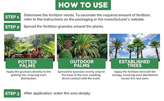 Gardenwise 8-4-8 Professional Palm Tree Fertilizer Plant Food; for Indoor Potted Plants and Outdoor Landscape Palm Trees; Quick-Release Nitrogen Fertilizer and Continuous Feeding (4 QUARTS)