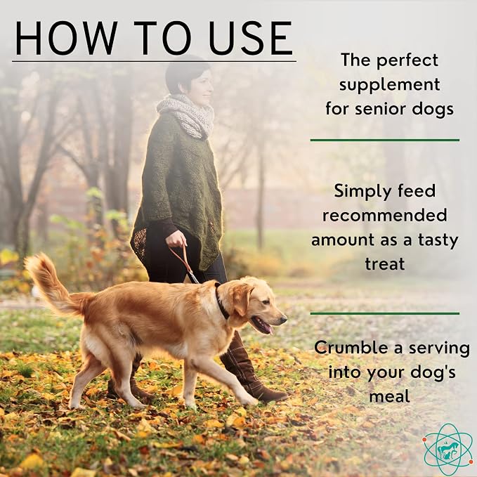Hemp Dog Hip and Joint Supplement with Glucosamine Chondroitin MSM, Turmeric for Dogs, Calming Chew for Stress and Anxiety, 120 Soft Chews, Chicken Flavor, Made in USA