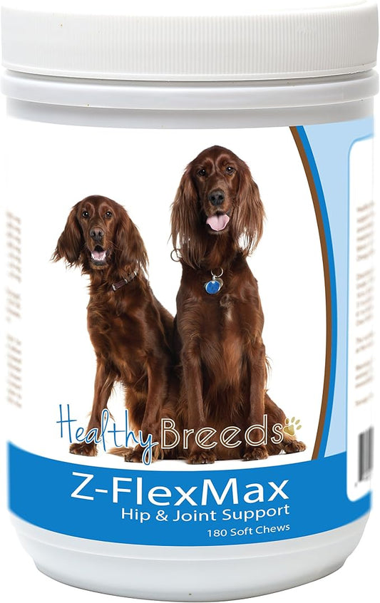 Healthy Breeds Irish Setter Z-Flex Max Dog Hip and Joint Support 180 Count