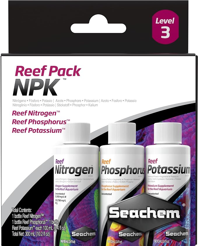 Reef Pack: NPK (3-100ml Bottles)