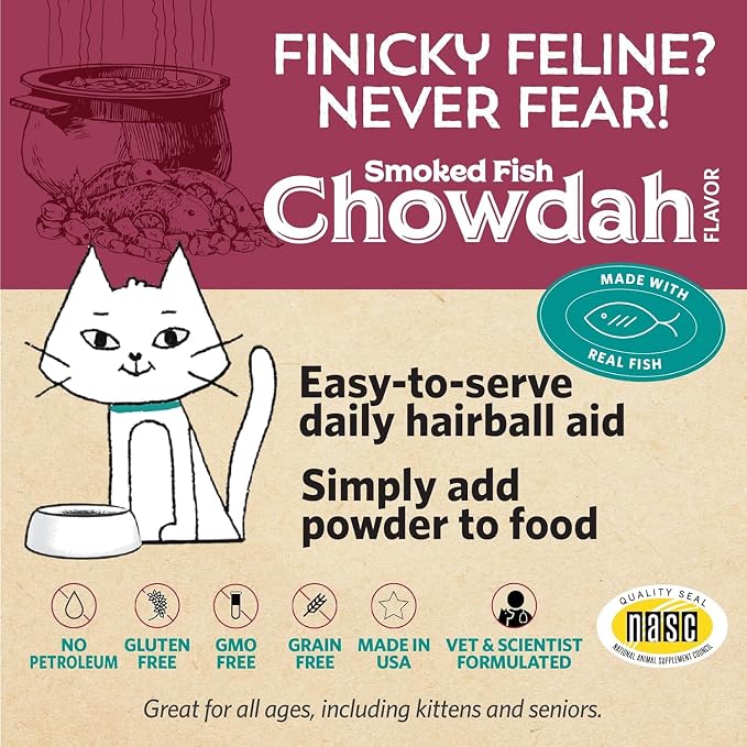 Meowbiotics Cat Probiotic Powder for Urinary, Gut, Immune Health, Variety Pack Kitty P. Freely Urinary Care, Hairball Buster, Good Guts Digestive Support Food Topper Supplement Made in USA 30d Supply