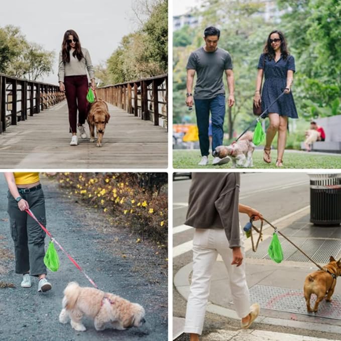 720 Count Compostable Lavender Scented Dog Poop Bags | Biodegradable, Extra Thick, Leak-Proof & Eco-Friendly | Free Dispenser Included | Vet-Approved for Dogs and Cats.