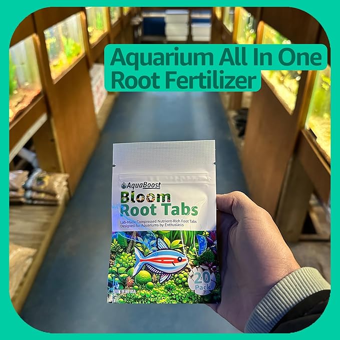Bloom Root Tabs Aquarium Plant Supplement | Fish Tank Root Tabs (40 Pack)