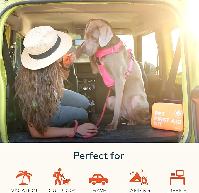 ARCA PET Dual First Aid Kit Bundle – Home, Travel, and Outdoor Emergency Essentials