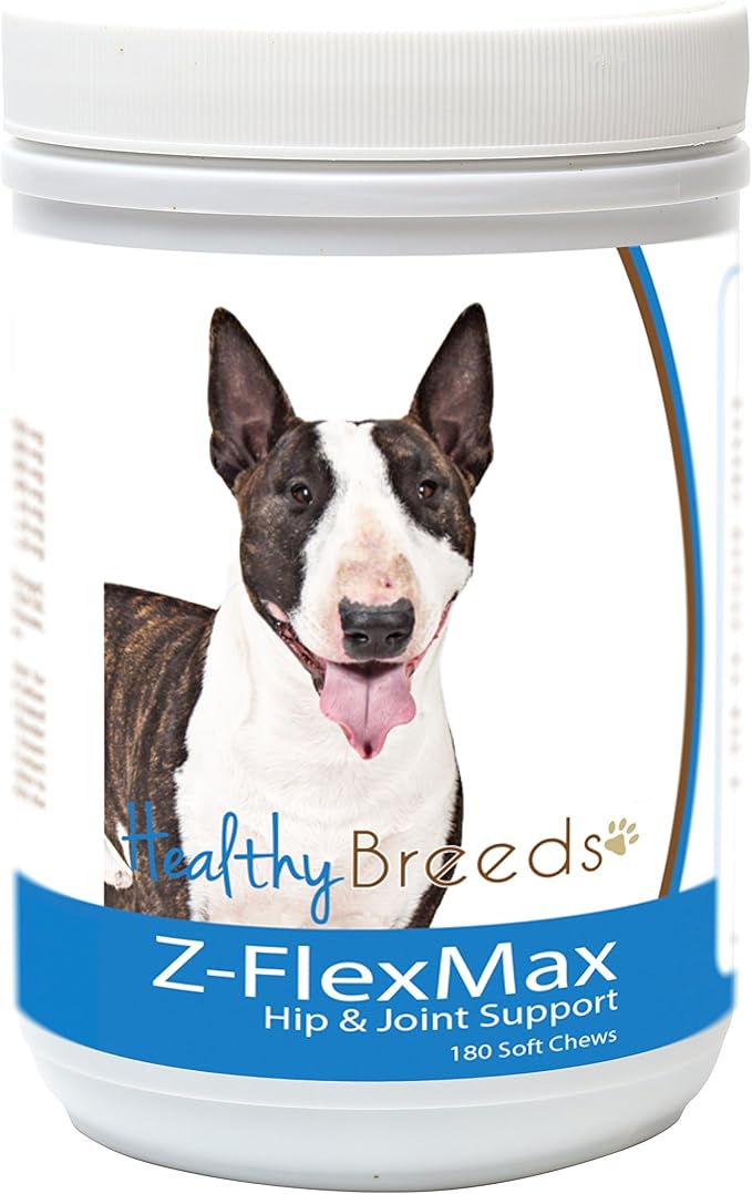 Healthy Breeds Miniature Bull Terrier Z-Flex Max Dog Hip and Joint Support 180 Count