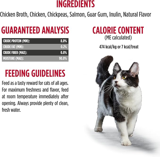 Nulo Freestyle Grain-Free Perfect Purees Premium Wet Cat Treats, Squeezable Meal Topper, High Moisture Content to Support Hydration, 0.5 Ounces in Each Lickable Pouch