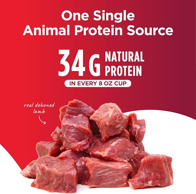 Nulo Freestyle Limited Ingredient Dry Dog Food - High Protein Lamb Recipe, Natural Grain Free Dog Food for Puppies & Adults, Small, Medium and Large Breed Kibble, 5.5lb Bag