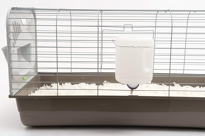 Lixit® All-Weather Rabbit Water Bottle - 64 Ounce Widemouth Cage Water Bottles for Rabbits, Ferrets, Guinea Pigs, Rats, and Other Small Animals (White, 64 Ounce) (Pack of 12)