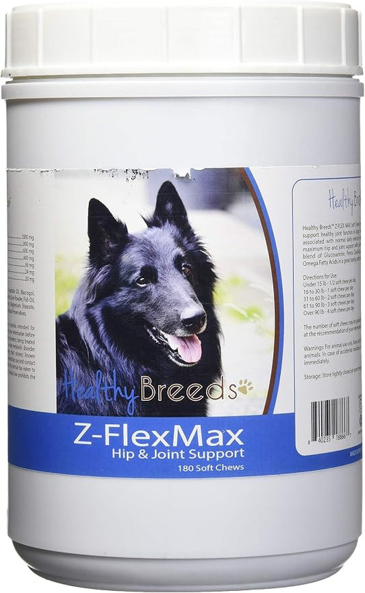 Healthy Breeds Belgian Sheepdog Z-Flex Max Dog Hip and Joint Support 180 Count