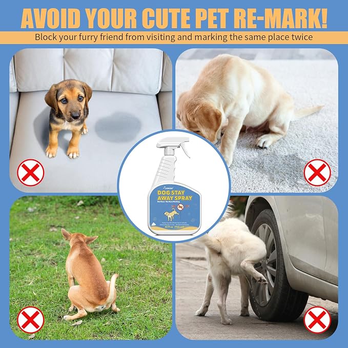 32 Oz Gentle and Effective Pet Behavior Aid, Help Dogs Stop Marking in Your Home, Effective Training Spray for Dogs to Stop Unwanted Marking and Messy Urination