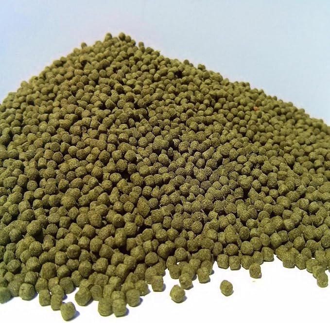 3mm - 1/8" 40% Spirulina Floating Pellets for African Cichlids, Central & South American Cichlids, Koi & Pond Fish, All Tropical Fish...40-lbs