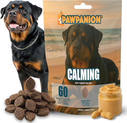 Calming Soft Chews for Dogs Anxiety Relief 60 Count