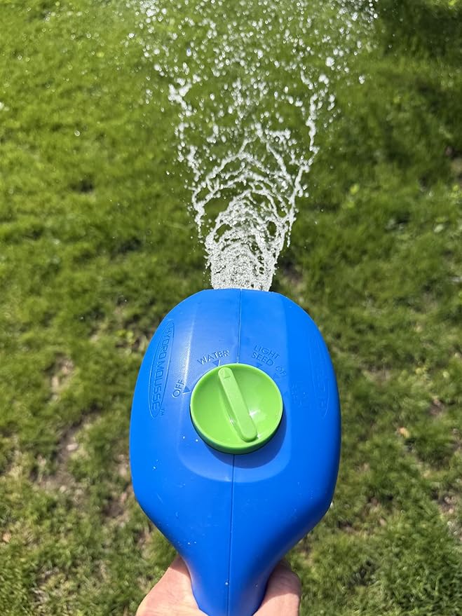 Hydro Mousse Liquid Lawn System – Grass Seed Spray Kit for Spot Repair & Full Lawn Seeding – Easy-to-Use Lawn Patch Solution for All Grass Types