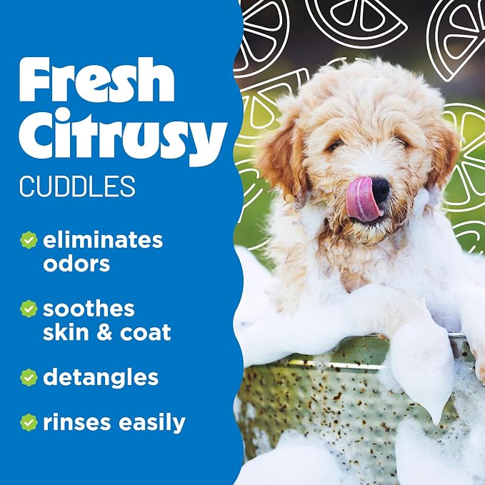 TropiClean Deshedding Dog Conditioner, Professional Conditioner, Reduces Shedding & Softens Coat, Puppy Safe, Lime & Cocoa Butter Scent, 1 Gallon