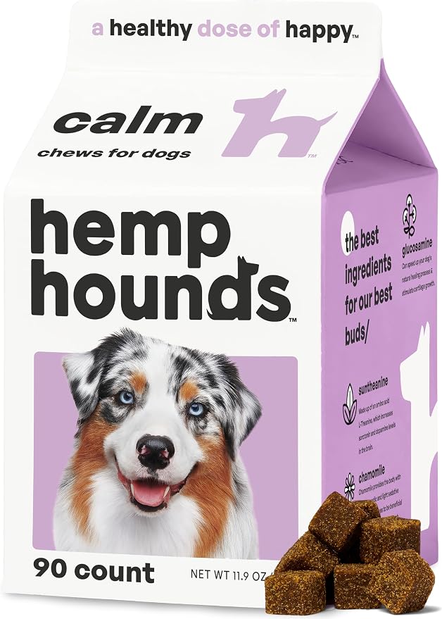 Hemp Hounds - Adaptogenic Dog Allergy Chews - Dog Calming Chews Bundle