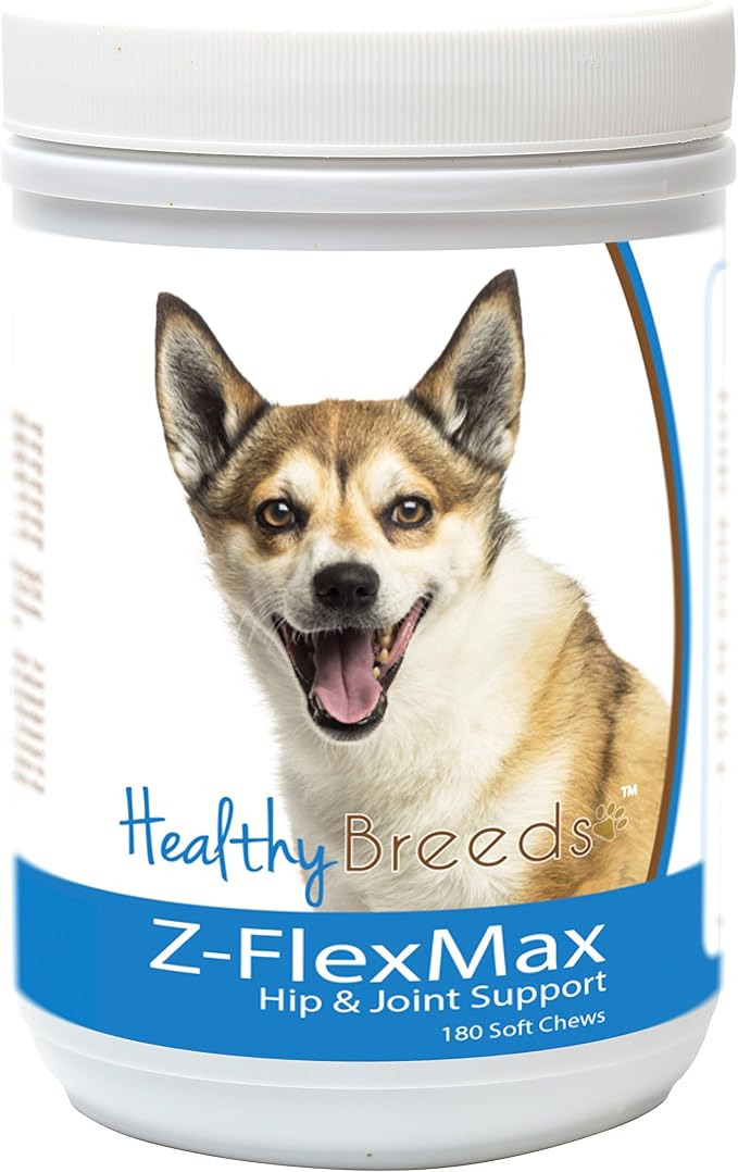 Healthy Breeds Norwegian Lundehund Z-Flex Max Dog Hip and Joint Support 180 Count